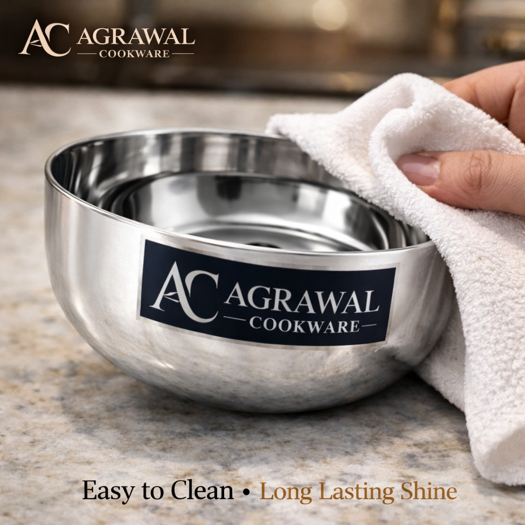 Agrawal Cookware Premium Apple Bowls - Set of 6
