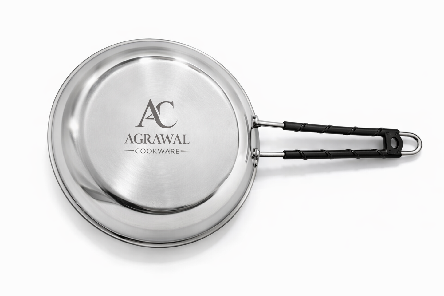 Agrawal Cookware Premium Stainless Steel Frypan