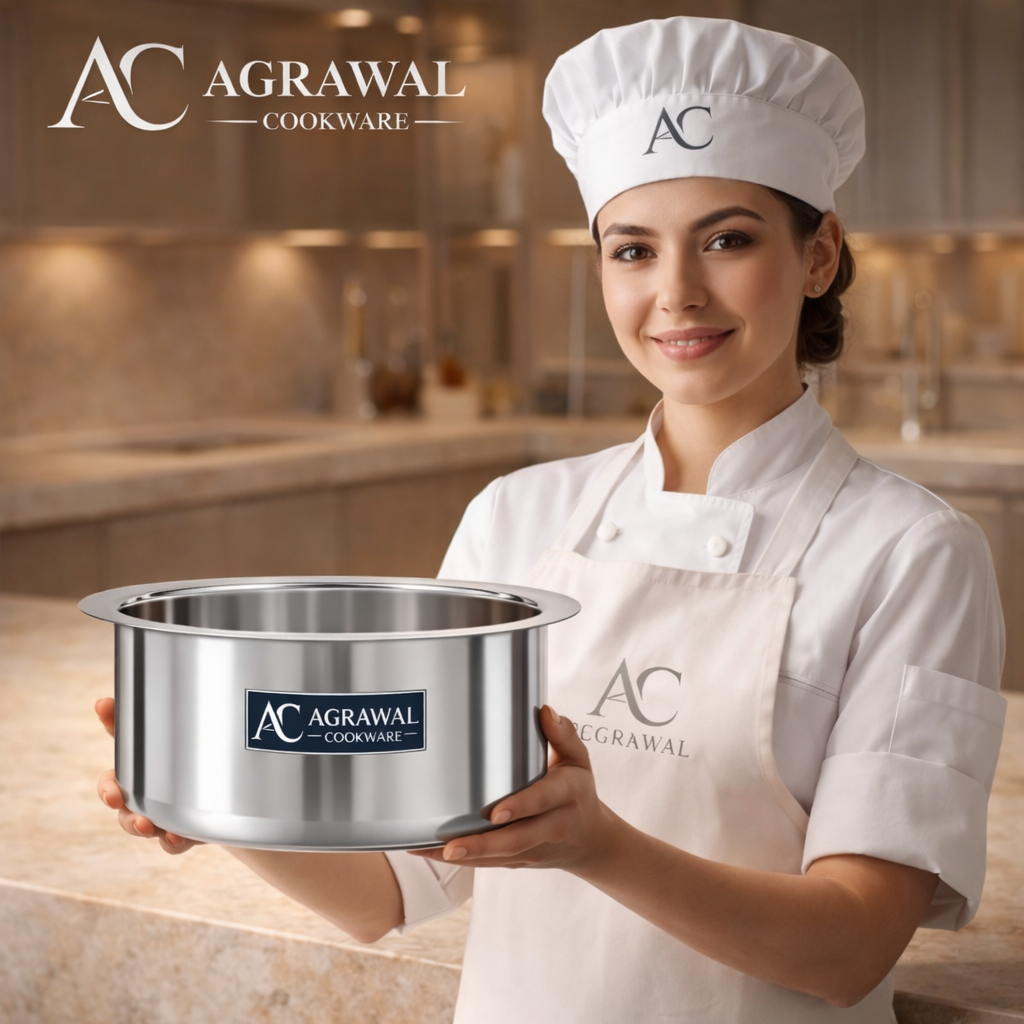 Agrawal Cookware Premium Stainless Steel Tope
