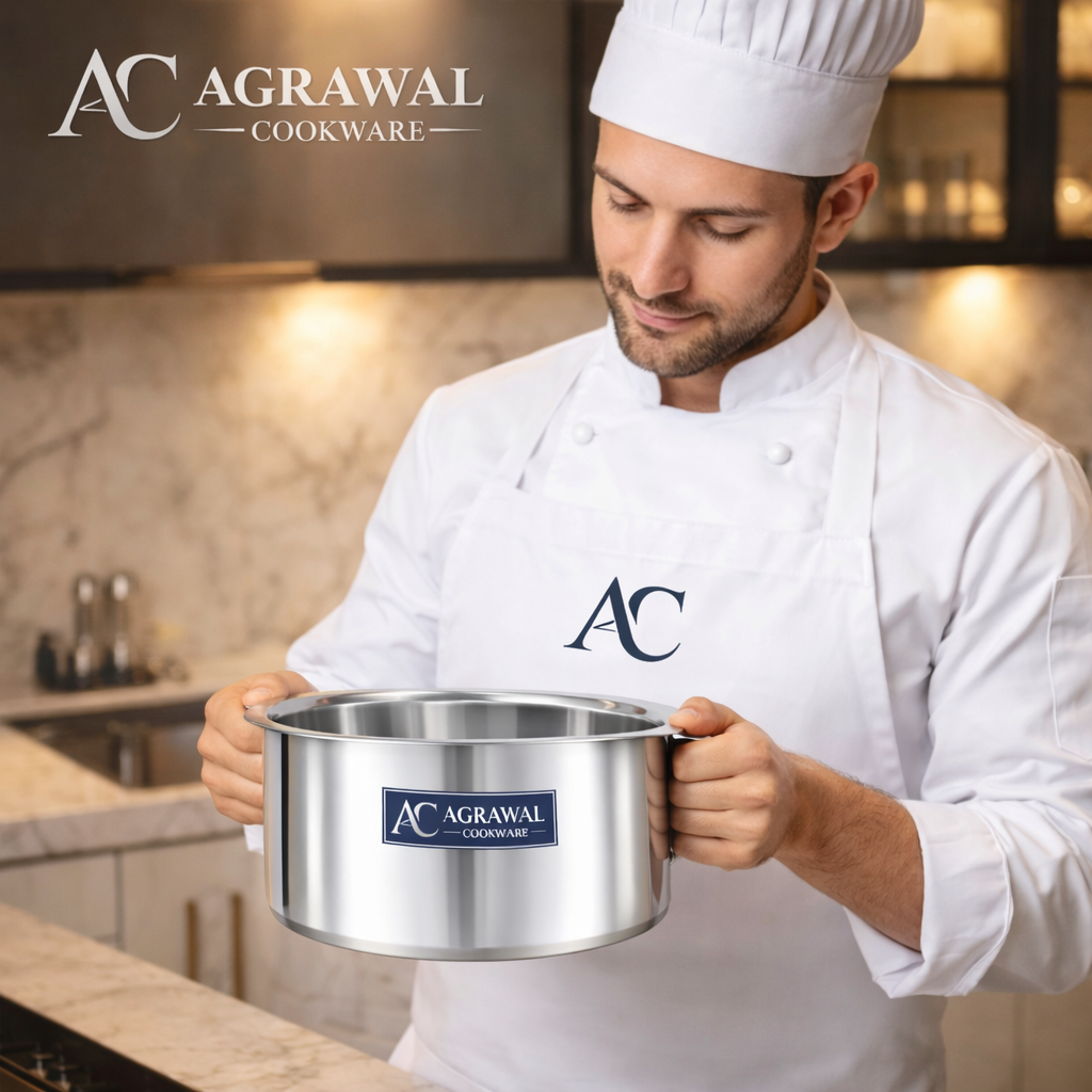 Agrawal Cookware Premium Stainless Steel Tope